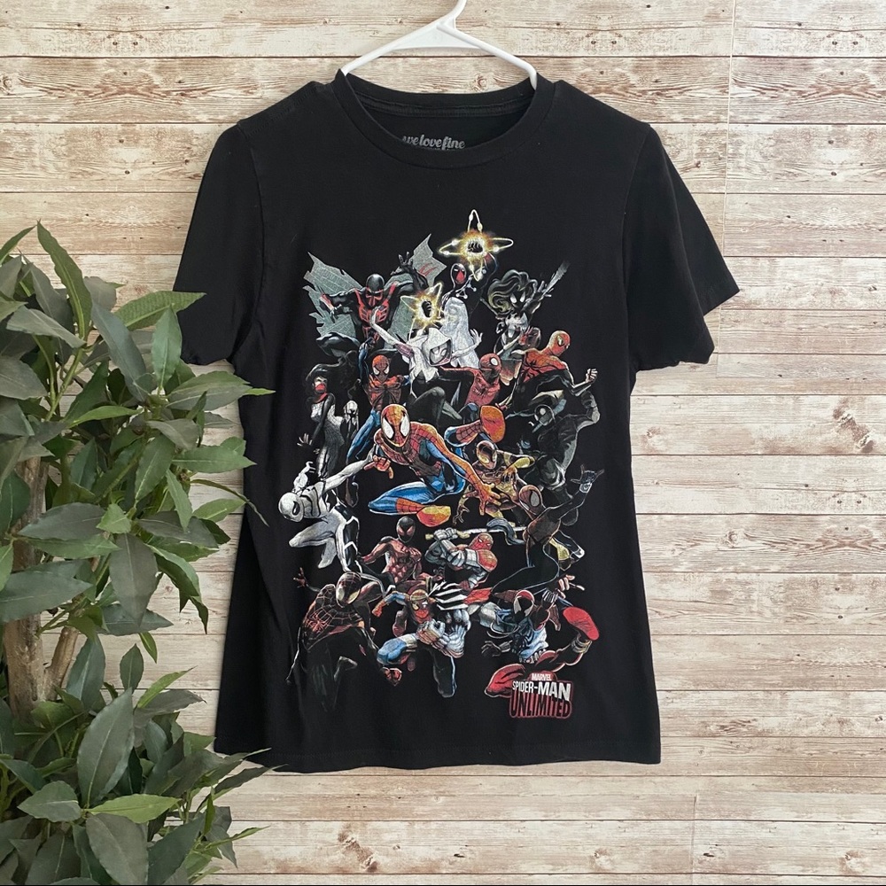 Spiderman Spiderverse Graphic Tee